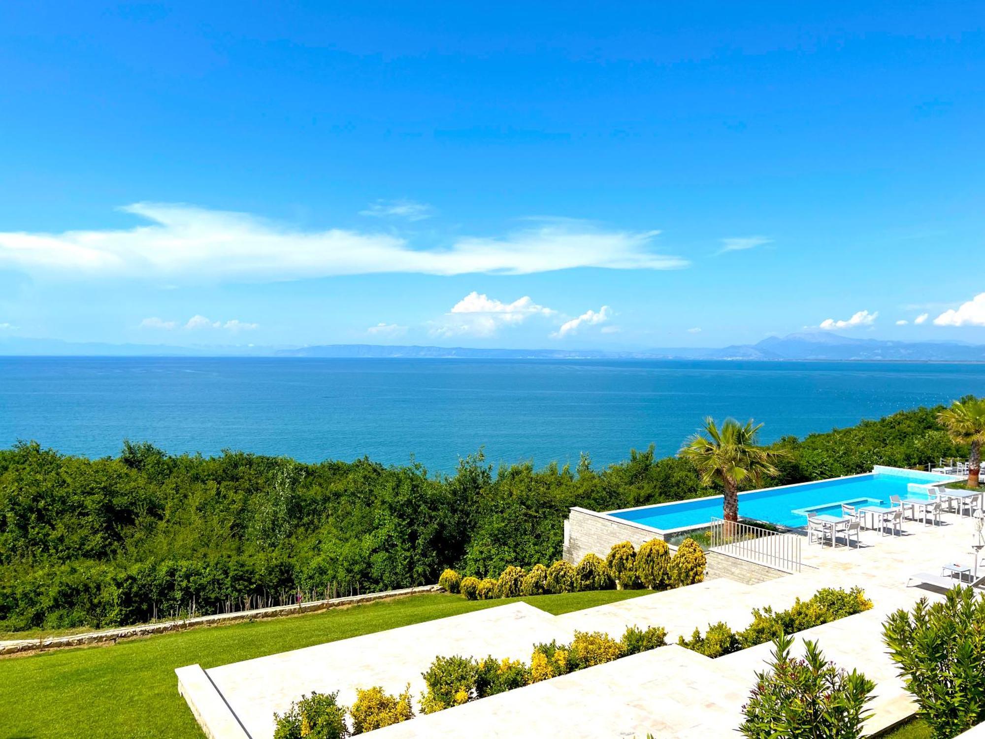 Deluxe Villa Jante Infinity Pool Durrës Extérieur photo